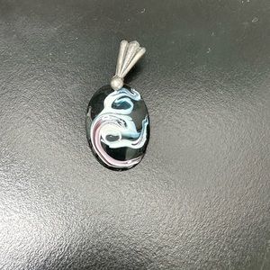Marbled Pendant for Necklace